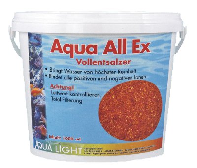Mischbettharz Vollentsalzer Aqua All Ex 1 Liter